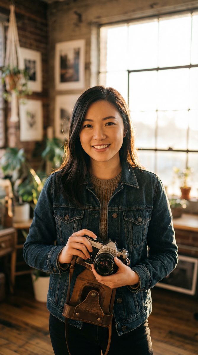 蘑菇视频首席摄影师林薇